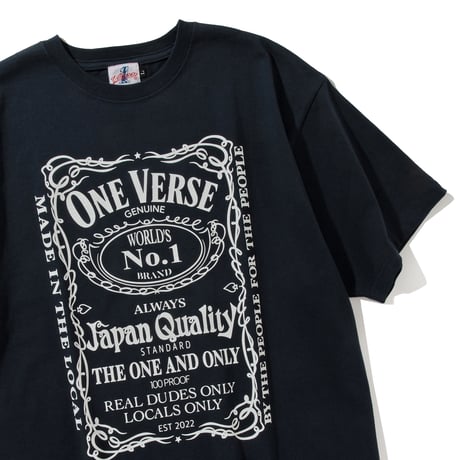 JD BOX LOGO S/S TEE【NAVY】