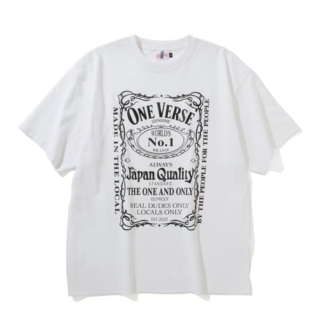 JD BOX LOGO S/S TEE【WHITE】