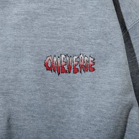 BARTHDAY WORKS ×ONE VERSE CREW SWEAT【GRAY】
