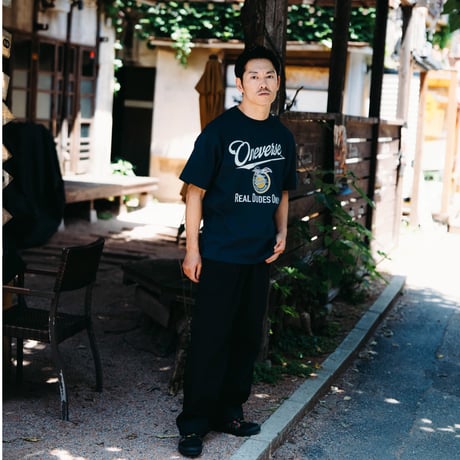MILLER LOGO S/S TEE【NAVY】