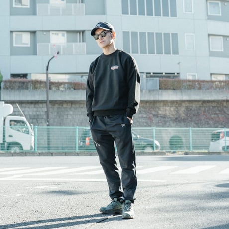 BARTHDAY WORKS ×ONE VERSE CREW SWEAT【BLACK】