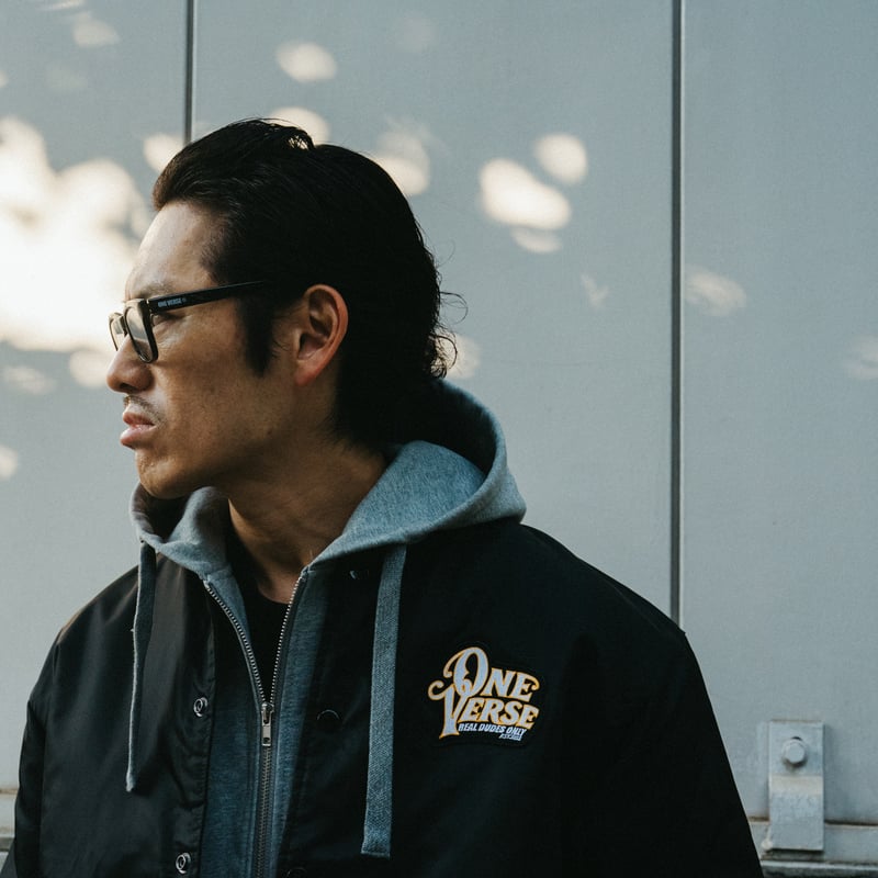 N-423 GOLDEN LOBBY 刺繍ブルゾン　ブラック　エンジェル　38 N-423 GOLDEN LOBBY 刺繍ブルゾン ブラック エンジェル 38