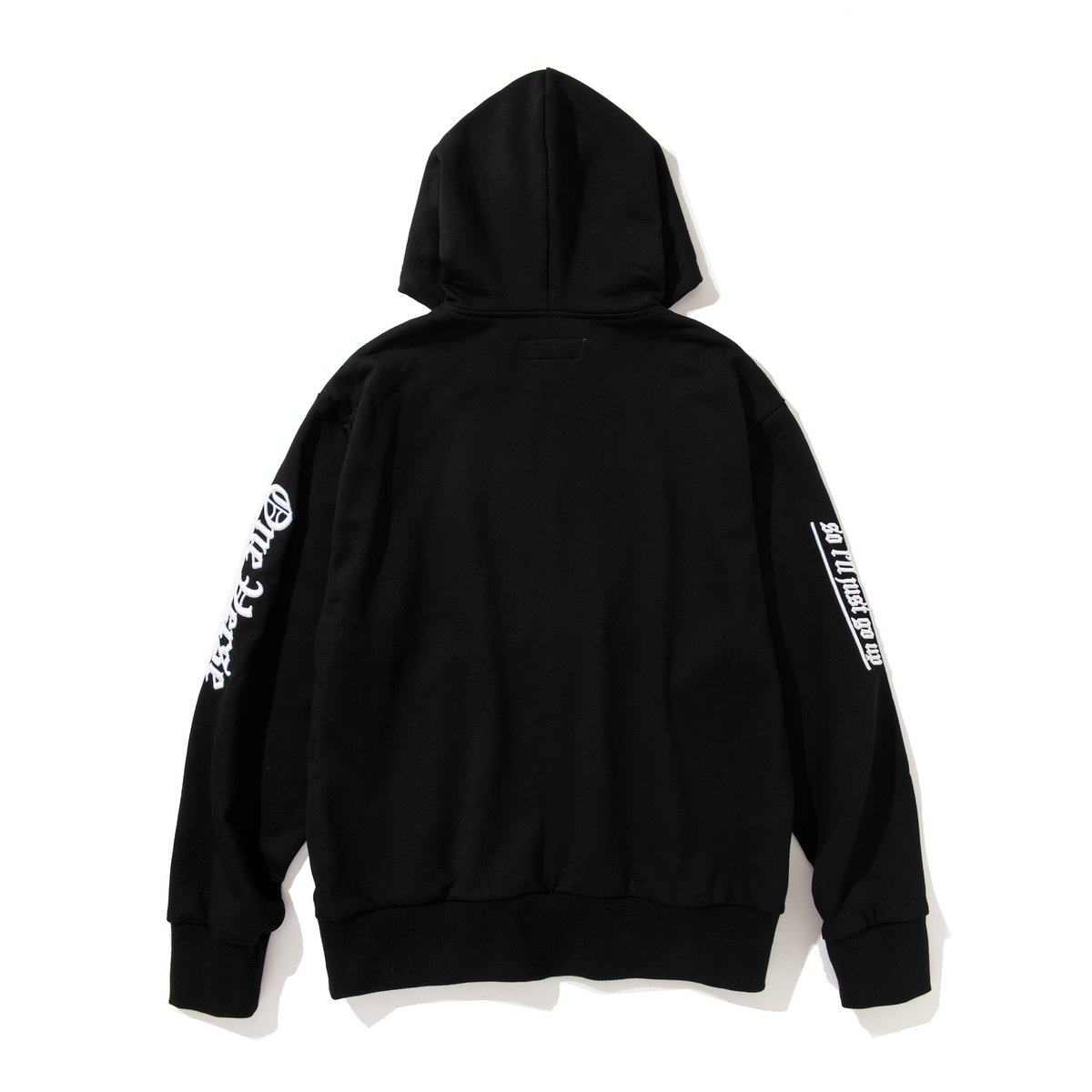 OLD LOGO EMBROIDERY SWEAT ZIP PARKA & PANTS SET