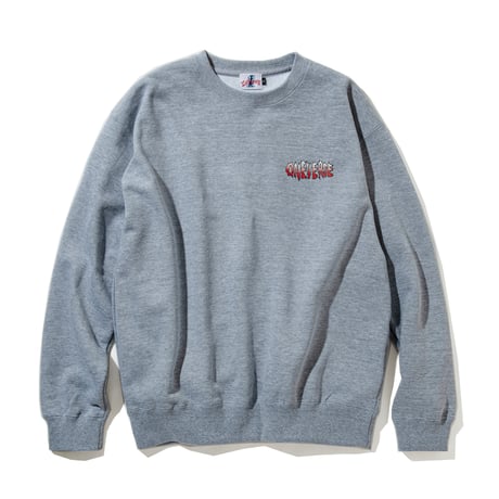 BARTHDAY WORKS ×ONE VERSE CREW SWEAT【GRAY】