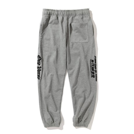 OLD LOGO EMBROIDERY SWEAT ZIP PARKA & PANTS SET UP 【GRAY】