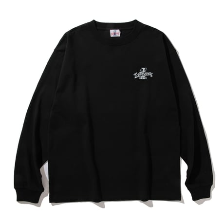 TRADITIONAL LOGO L/S TEE【BLACK】
