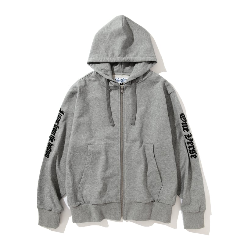 alwaysスウェットパンツ初期刺繍ロゴ　ftiパーカー OLD LOGO EMBROIDERY SWEAT ZIP PARKA & PANTS SET