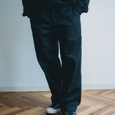 TC TWILL WORK PANTS【BLACK】