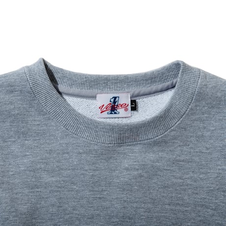 BARTHDAY WORKS ×ONE VERSE CREW SWEAT【GRAY】