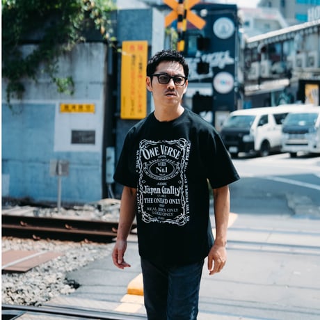 JD BOX LOGO S/S TEE【BLACK】