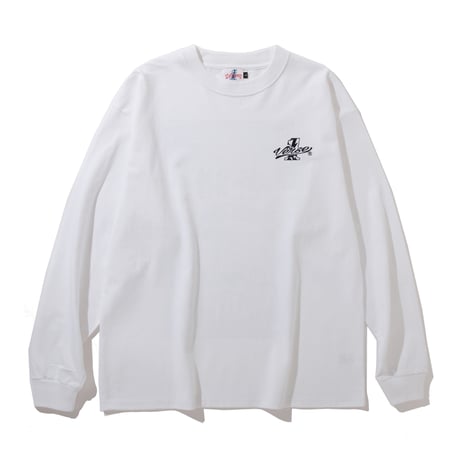 TRADITIONAL LOGO L/S TEE【WHITE】