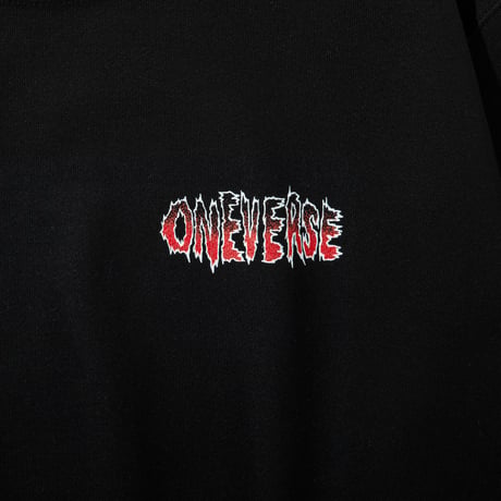 BARTHDAY WORKS ×ONE VERSE CREW SWEAT【BLACK】
