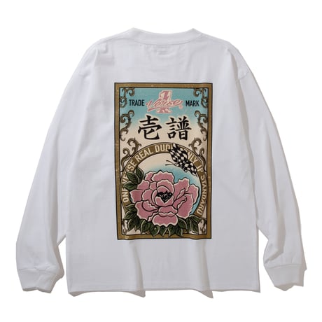 TRADITIONAL LOGO L/S TEE【WHITE】