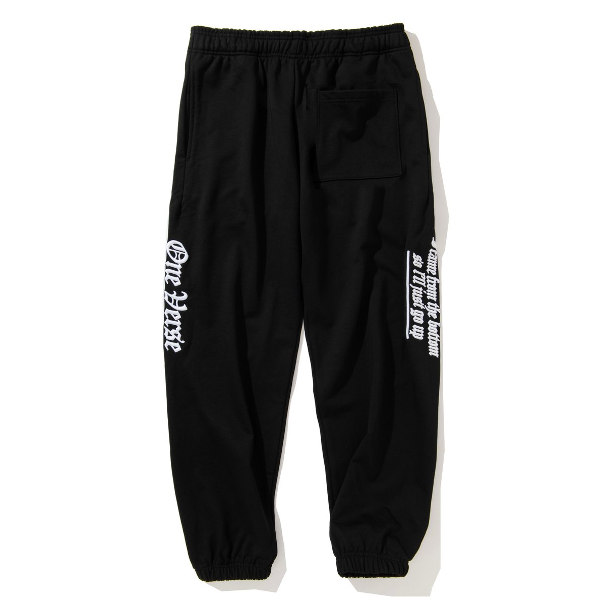 OLD LOGO EMBROIDERY SWEAT ZIP PARKA & PANTS SET