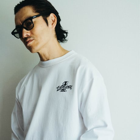 TRADITIONAL LOGO L/S TEE【WHITE】