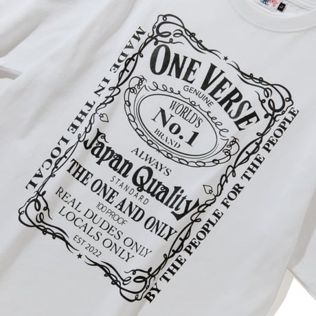 JD BOX LOGO S/S TEE【WHITE】