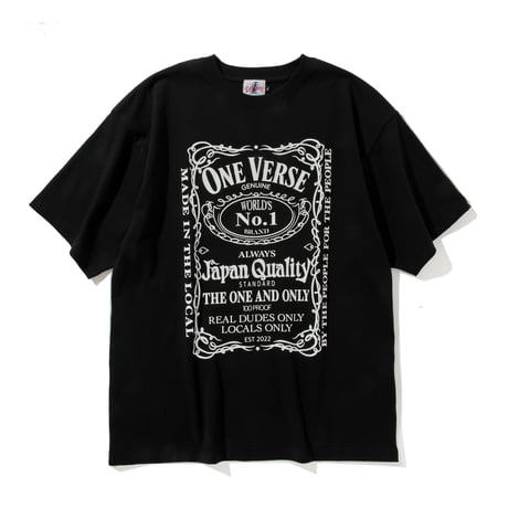 JD BOX LOGO S/S TEE【BLACK】