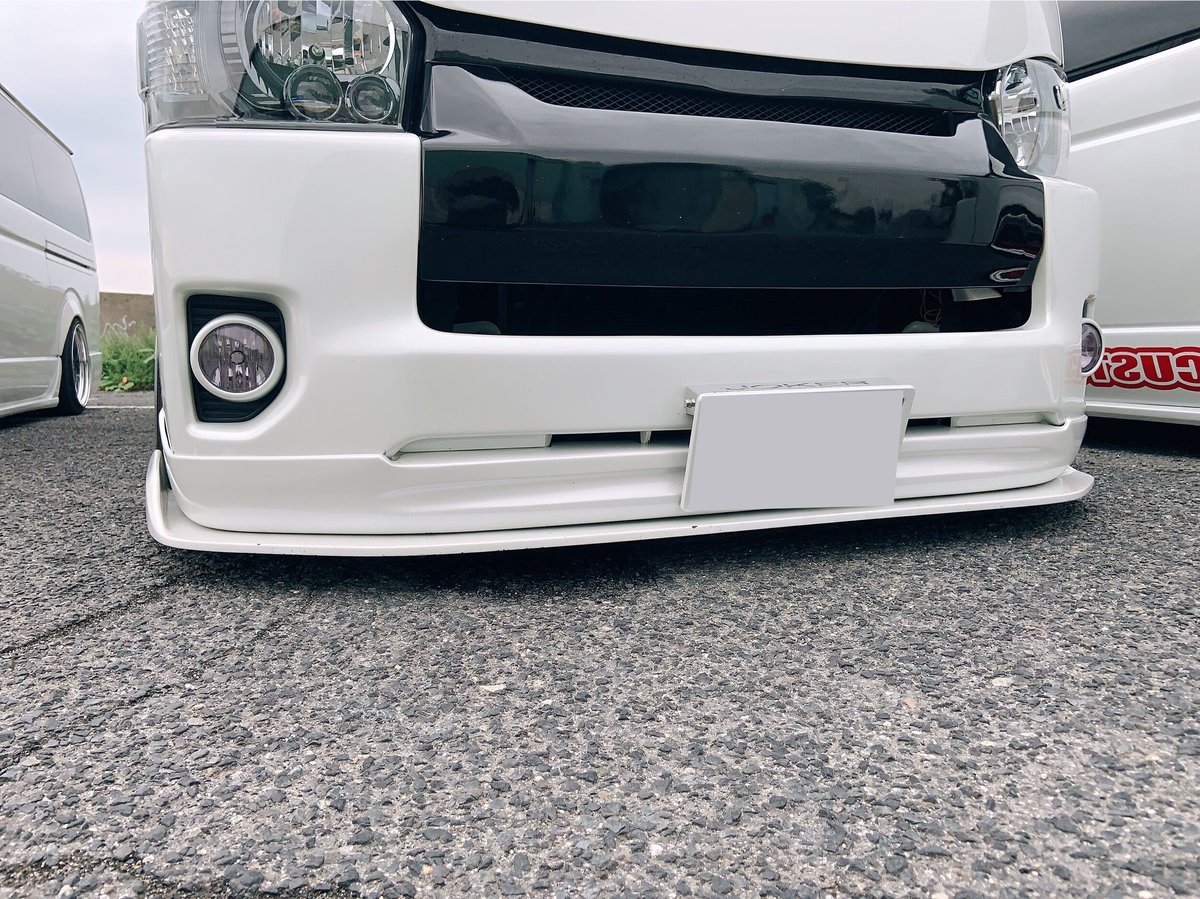 ハイエース標準車両用 ワイドフェイスバンパー用 フリッパー