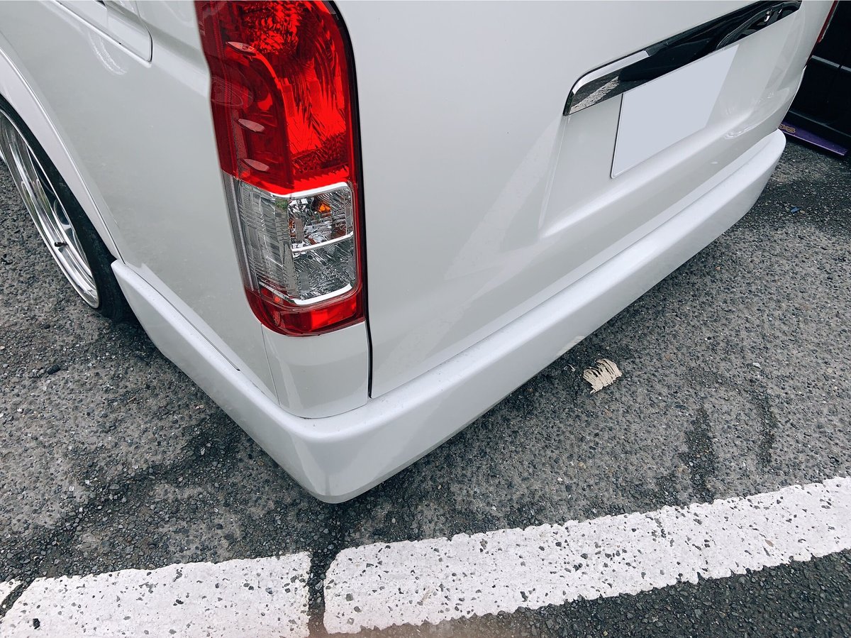 ハイエースワイド車両用 リアバンパー | HIACE CUSTOMCLUB