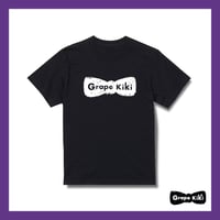 Grape Kiki：ロゴ T-SHIRT (BLACK)