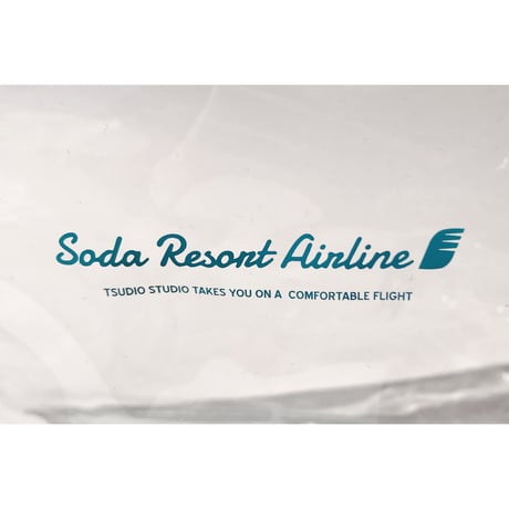 Soda Resort Airline トラベルポーチ