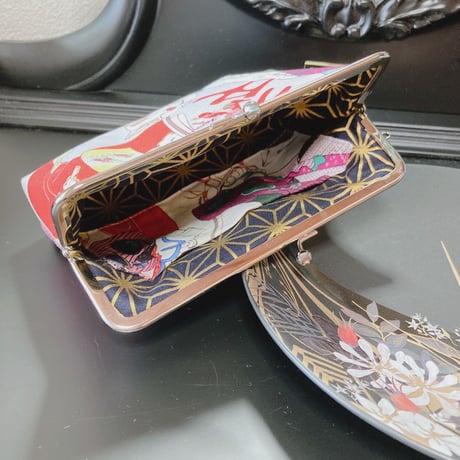 変化妖猫がま口通帳ケース