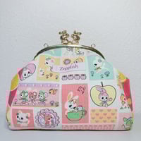 あやかし昭和レトロプラスチック口金がま口バッグ | Zeppink