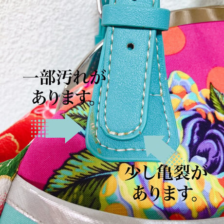 Alice's Tea Party in Japan-Alice・ターコイズブルー-がま口バッグ