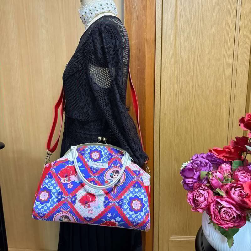 宝箱-女の子＆花-(青＆赤) | Zeppink