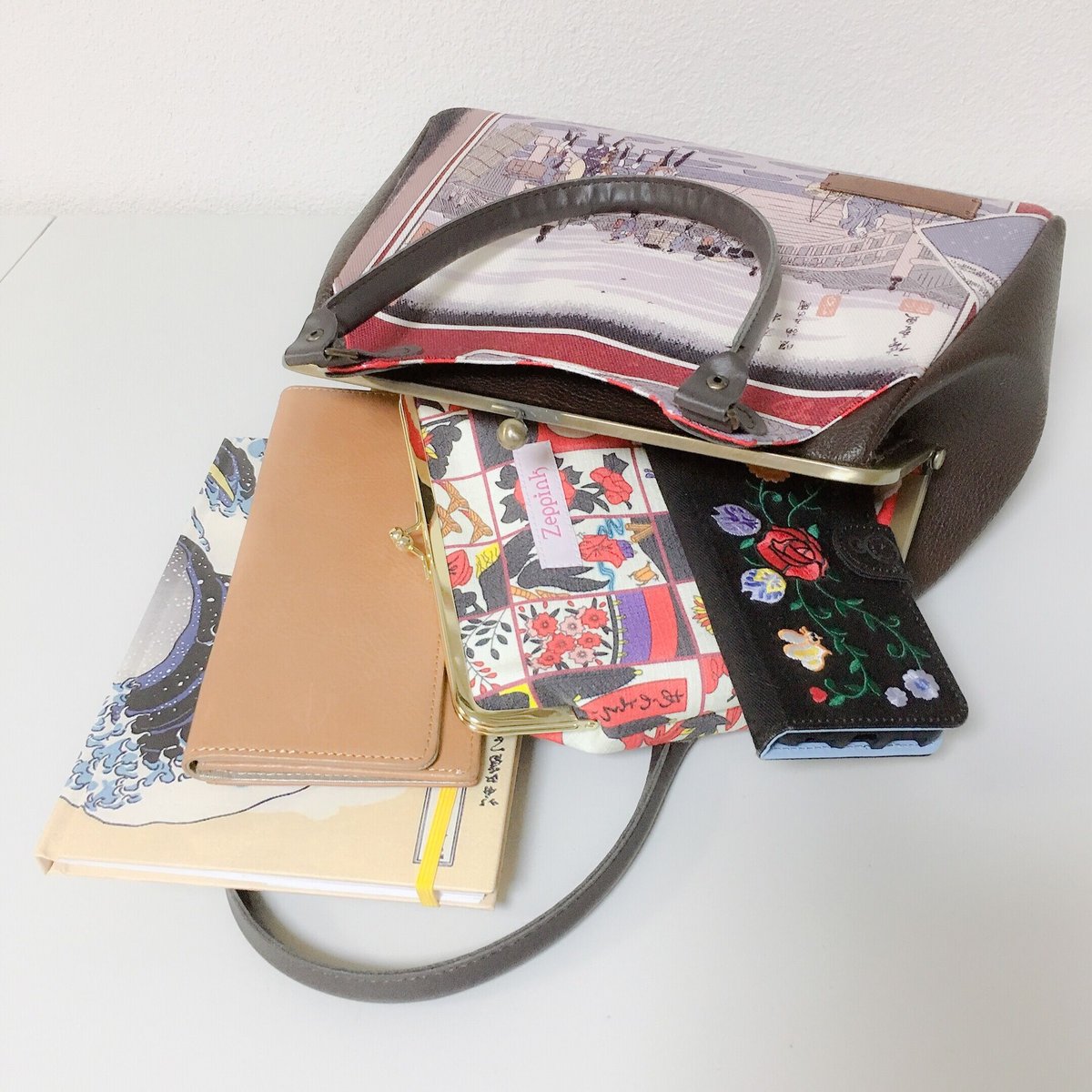 ちびすけ様⭕️vintage 染め❗️A4 コットンバッグ　鉄錆色スペシャル‼️9 グッズ | BINGOYA