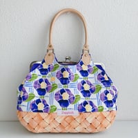 タイムセール♦★Zdppink　がしゃどくろがま口バッグ　紺 fit=scale-down,w=1200