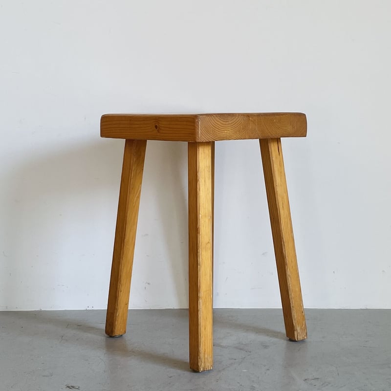 シャルロットペリアン Les Arcs スクエアスツール 8e71f8e81f1f6d3576bafd40498dfb