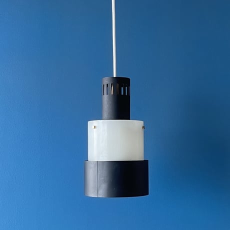 Two-Tone Pendant Lamp / Unknown / France ca,1960