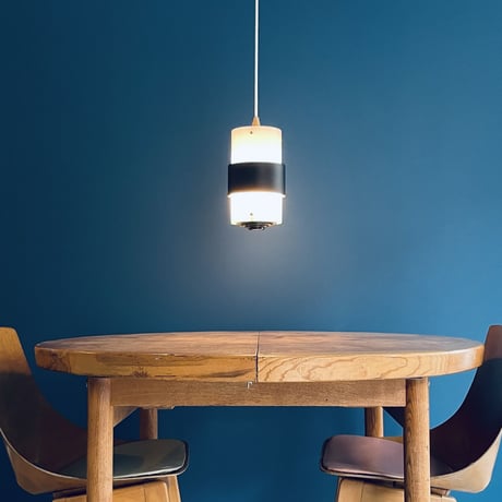 Two-Tone Pendant Lamp / LITA / France ca,1960