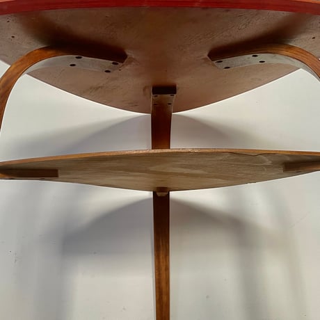 "Guéridon" Table-BOW-WOOD / Wilhelm von Bode/ STEINER / 1950s