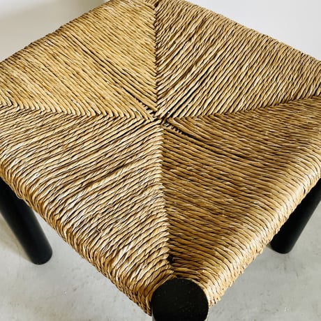 ［※PRICE/ASK］Straw Chair (Courchevel) for SENTOU ① / Charlotte Perriand / 1960s France