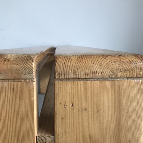2 Planks Bench for "Les Arcs"-2 / Charlotte Perriand / 1970s