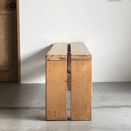 2 Planks Bench for "Les Arcs"-2 / Charlotte Perriand / 1970s