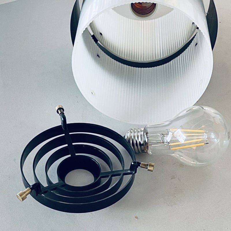 Two-Tone Pendant Lamp / LITA / France ca,1960 | Two-Tone Pendant Lamp / LITA / France ca,1960 |