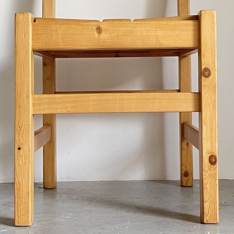Solid Pine Dining Chair for Lesarcs-2 /Unknown / c.1980