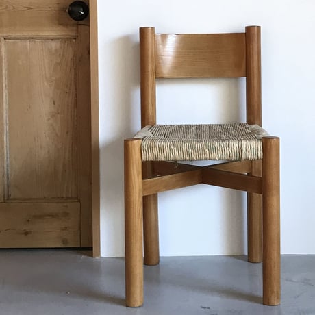 ［※PRICE/ASK］Meribel Chair  ("Galerie Steph Simon" Edition)/ Charlotte Perriand / ca.1960