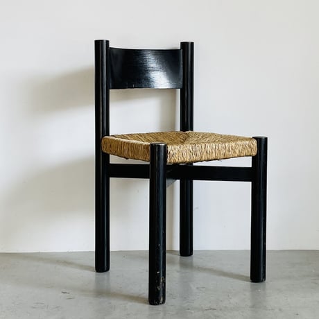［※PRICE/ASK］Straw Chair (Courchevel) for SENTOU ① / Charlotte Perriand / 1960s France