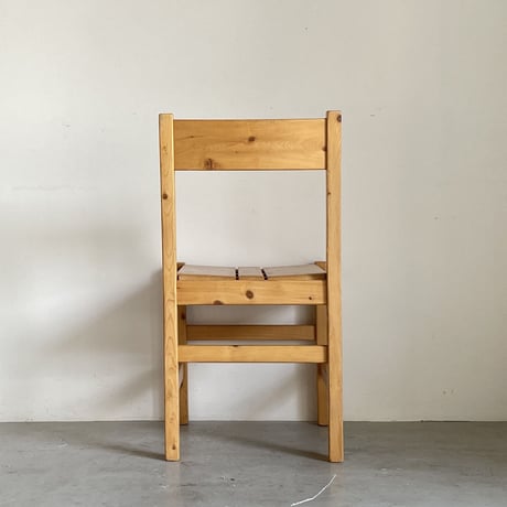 Solid Pine Dining Chair for Lesarcs-2 /Unknown / c.1980