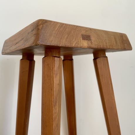 S 01 Stool with "DEMOYEN" stamp -1 / Pierre Chapo / ca.1970