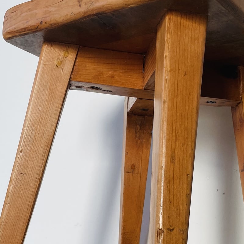 スツール Christian Durupt Meribel stool Vintage Solid pine stool for 