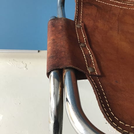 Leather Chair (Les arcs chair)-1
