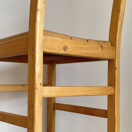 Solid Pine Dining Chair for Lesarcs-3 /Unknown / c.1980