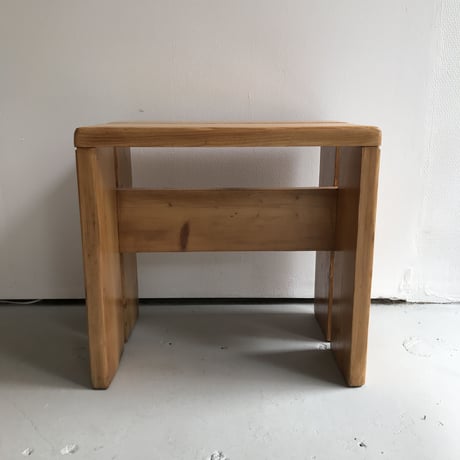 Slit Stool for "Les Arcs"-2 / Charlotte Perriand / 1970s