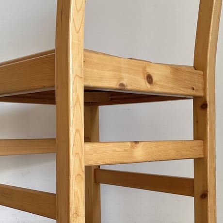 Solid Pine Dining Chair for Lesarcs-2 /Unknown / c.1980