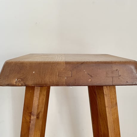 S01 Stool with "DEMOYEN" stamp -2 / Pierre Chapo / ca.1970